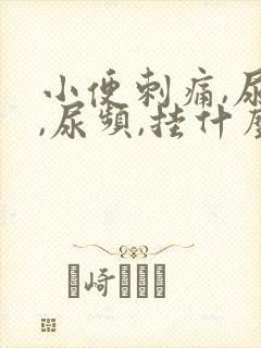 小便刺痛,尿急,尿频,挂什么科