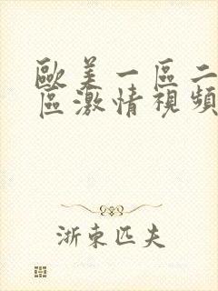 欧美一区二区三区激情视频播放