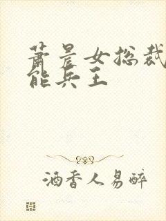 萧晨女总裁的全能兵王