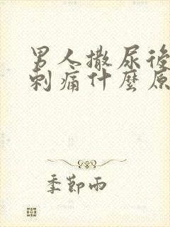 男人撒尿后尿道刺痛什么原因