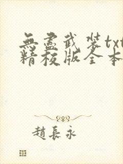 无尽武装txt精校版全本