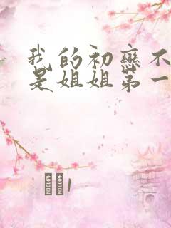 我的初恋不可能是姐姐第一季动漫免费观看