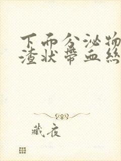 下面分泌物豆腐渣状带血丝