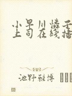 小早川怜子色诱上司在线播放市川雅