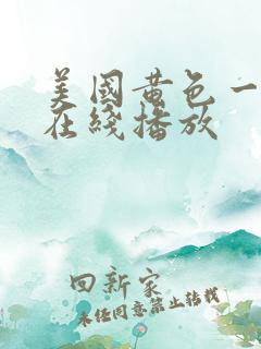 美国黄色一级片在线播放