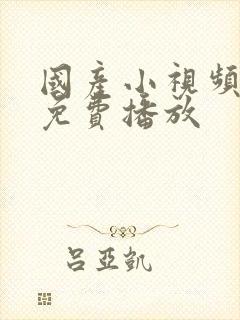 国产小视频在线免费播放