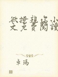 欲撩亲你小说全文免费阅读