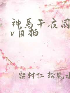 神马午夜国产av自拍