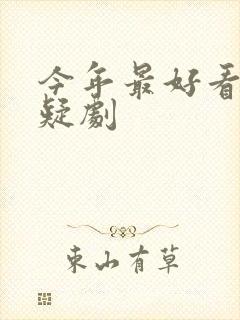 今年最好看的悬疑剧