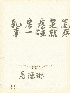 乳房疼是怎么回事一碰就疼有硬块