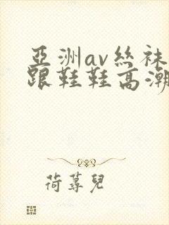 亚洲av丝袜高跟鞋鞋高潮