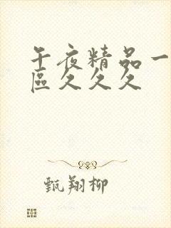 午夜精品一区二区久久久