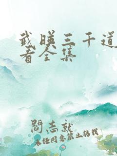 武映三千道免费看全集