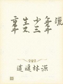 重生少年猎美三年又三年