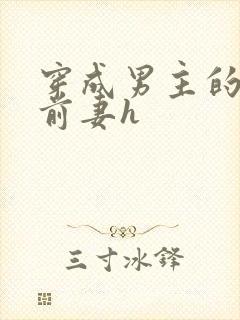 穿成男主的炮灰前妻h