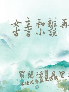 女主和离再嫁的古言小说