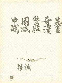 中国惊奇先生未删减版漫画