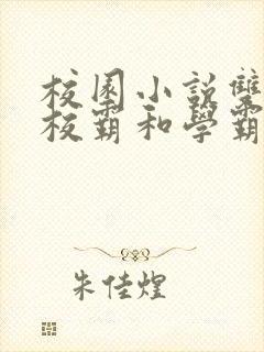 校园小说双男主校霸和学霸的故事