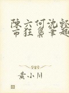 陈六何沈轻舞都市狂枭笔趣阁