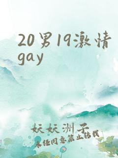 20男19激情gay