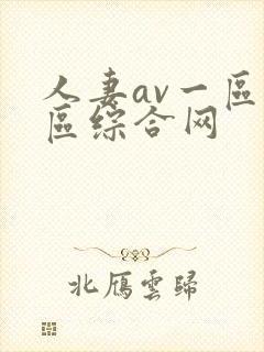 人妻av一区二区综合网