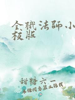 全职法师小说精校版