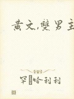 黄文,双男主