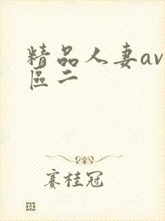 精品人妻av一区二