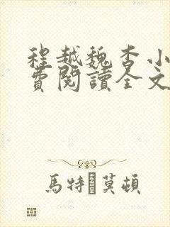 程越魏杳小说免费阅读全文无弹窗