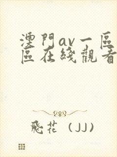 澳门av一区二区在线观看