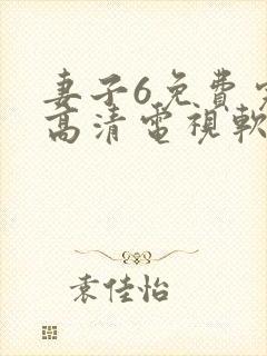 妻子6免费完整高清电视软件