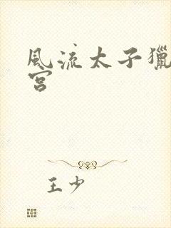 风流太子猎艳后宫