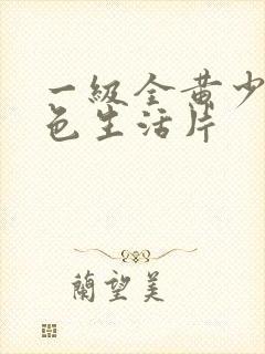 一级全黄少妇性色生活片