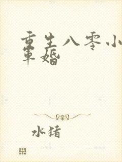 重生八零小媳妇军婚