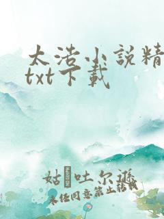 太浩小说精校版txt下载