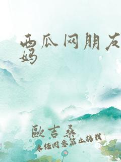 西瓜网朋友的妈妈