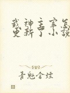 武神主宰怎么不更新了小说