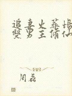 追妻火葬场小说双男主修仙