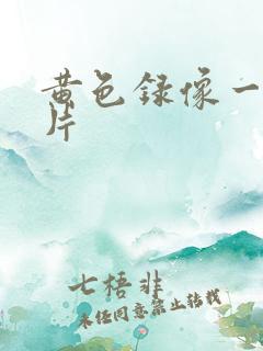 黄色录像一级影片