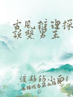 古风推理探案小说双男主