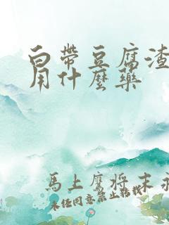 白带豆腐渣发绿用什么药