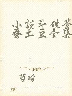 小说斗破苍穹天蚕土豆全集