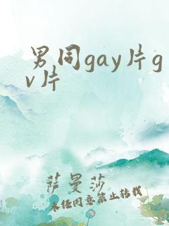 男同gay片gv片