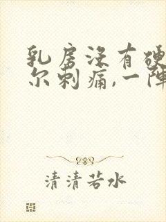 乳房没有硬块偶尔刺痛,一阵阵的