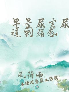 早晨尿完尿后尿道刺痛感