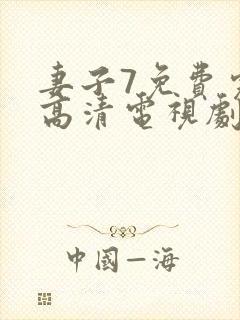 妻子7免费完整高清电视剧在线看