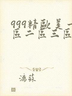 999精欧美一区二区三区黑人