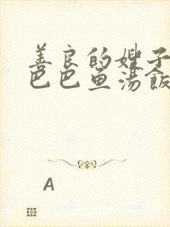 善良的嫂子中字巴巴鱼汤饭