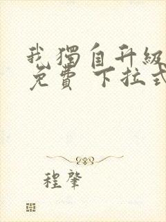 我独自升级漫画免费 下拉式