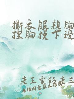 撕衣服亲胸吃奶捏胸摸下边